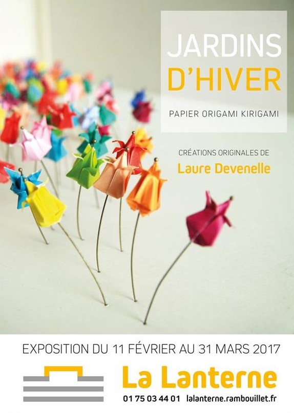 Affiche expo Laure Devenelle La Lanterne