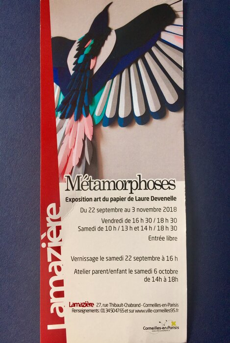 flyer-exposition-personnelle-metamorphoses-Lamaziere-cormeilles-en-parisis-©-Laure-Devenelle-2018