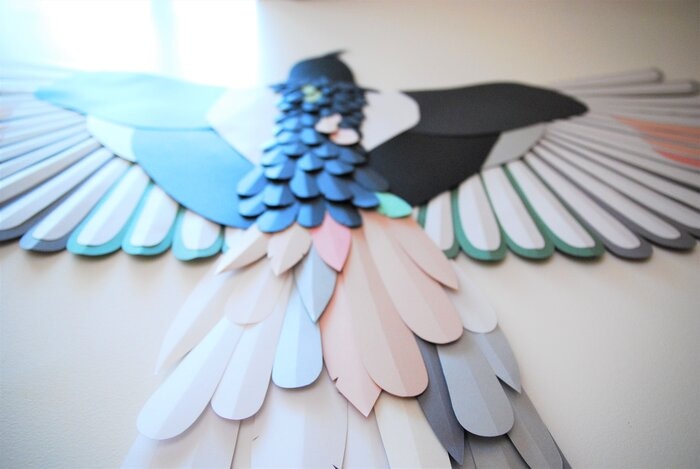 Vol-Oiseau-paper-art-laure-devenelle