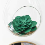 Succulente en papier -Découpage, Pliage et galbe du papier en volume, Laure Devenelle